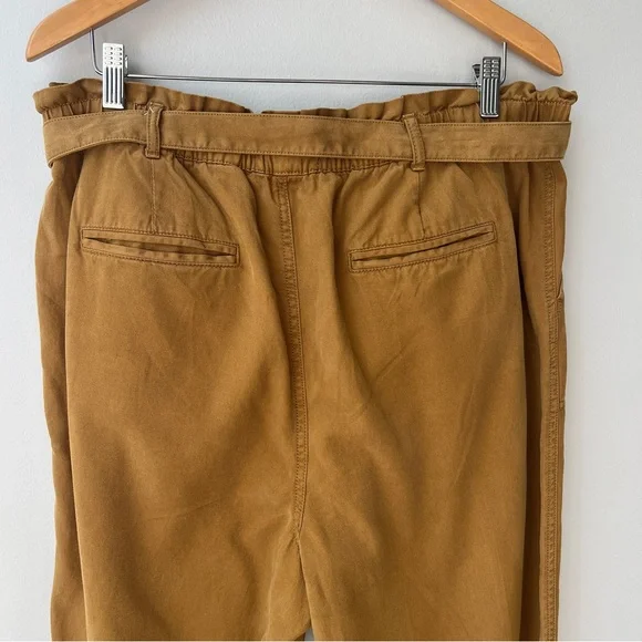 Sonoma paper bag belted  pants Sz XL - Picture 6 of 10
